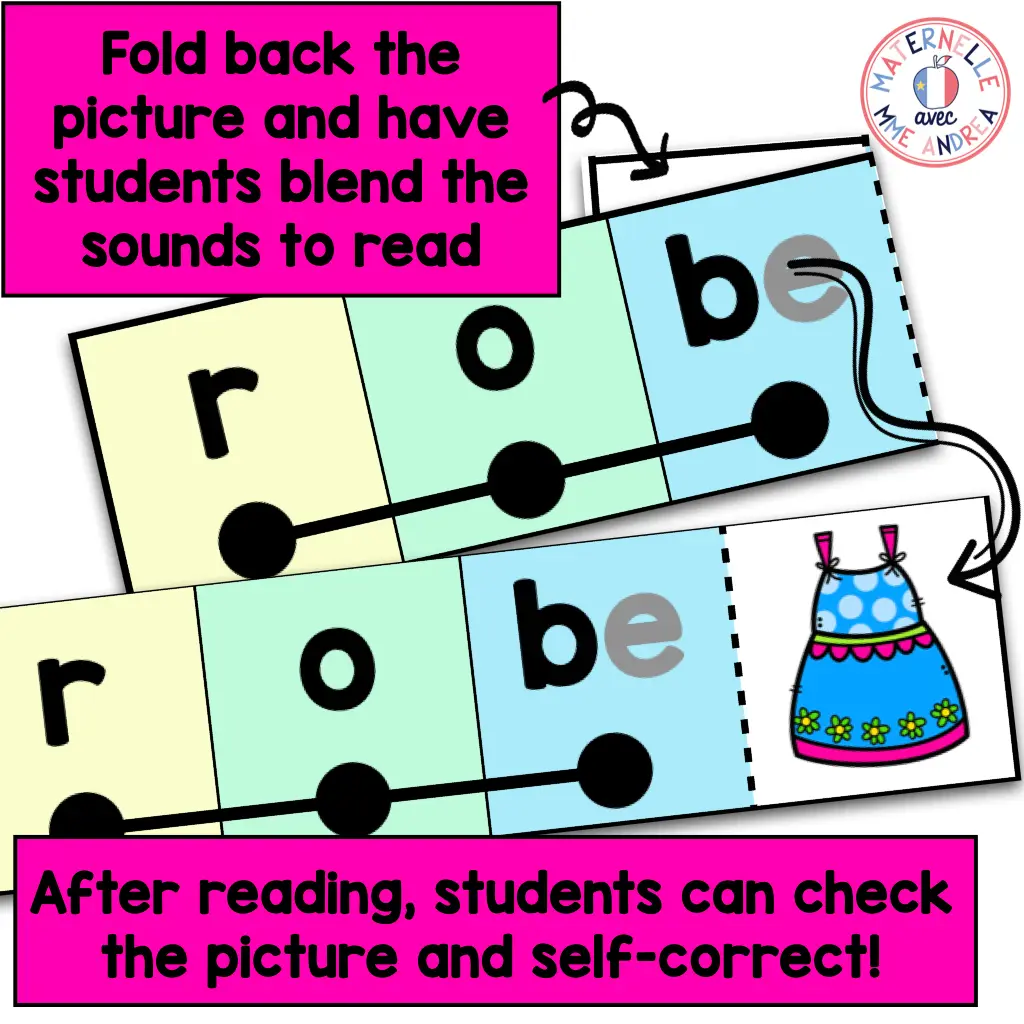 FRENCH Phonics Skills | Decodable Reading Fluency Strips (Science de la lecture) — image 2