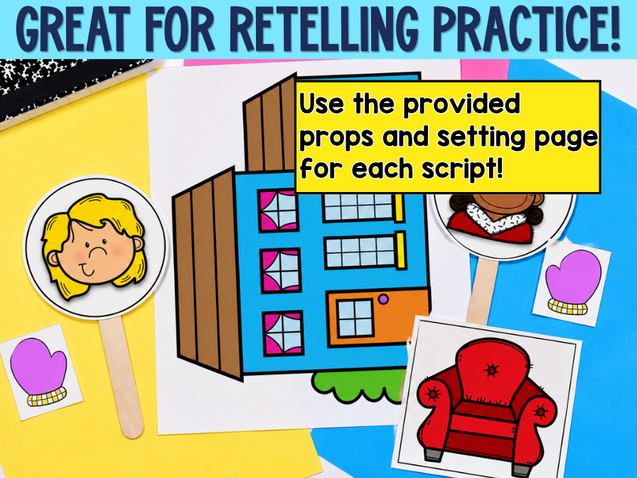 French Decodable Reader’s Theatre Scripts | Short Plays for Fluency - AI EI — image 8