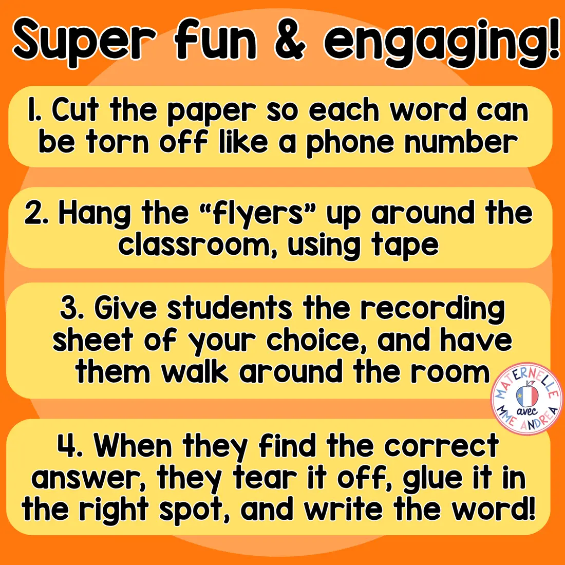 French Vocabulary Activities | Seasonal Literacy Centres | Read & Write the Room — image 4
