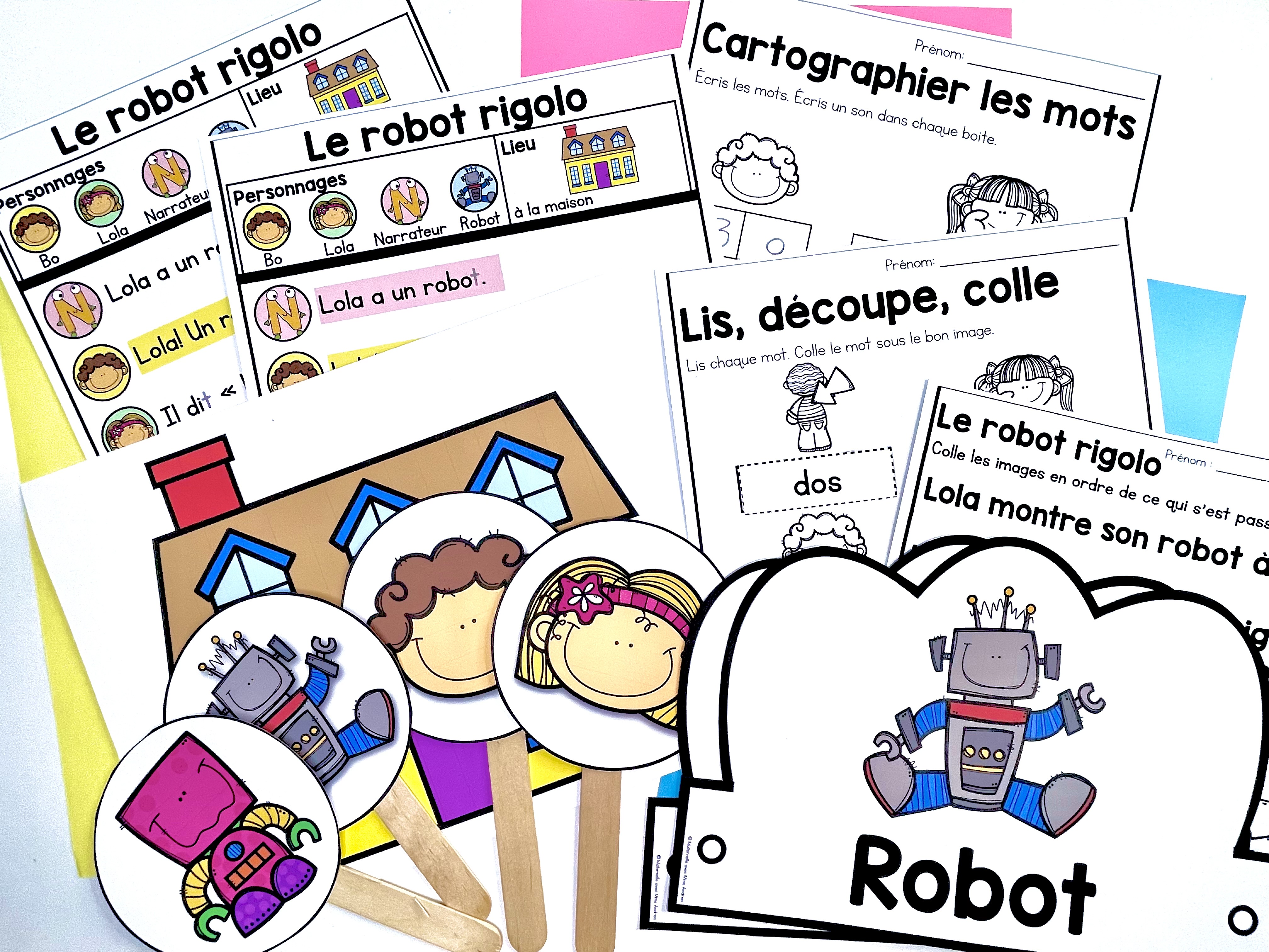 French Decodable Reader’s Theatre Scripts | Short Plays for Fluency - Letter Oo — image 8