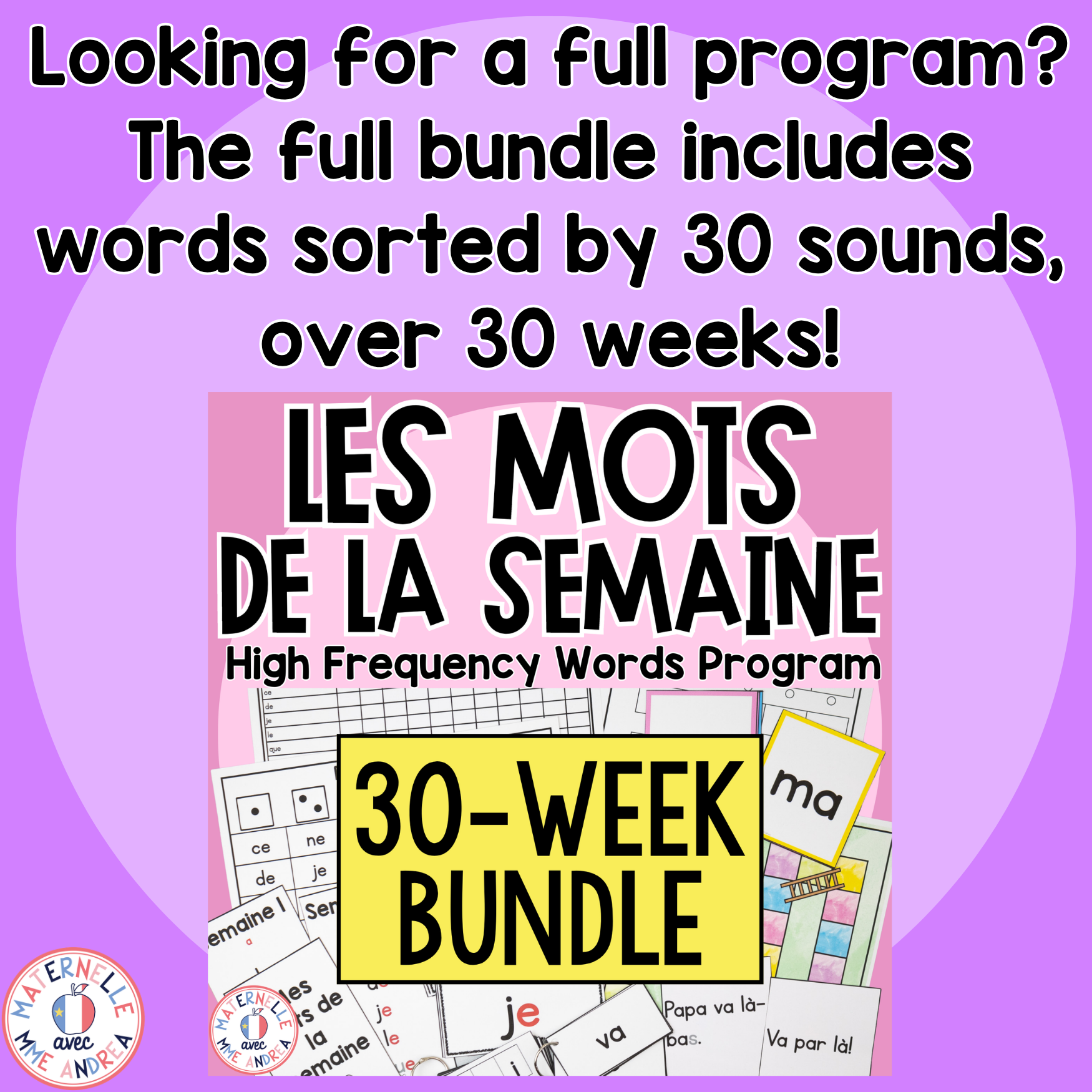 French High Frequency Words Phonics Program | Weeks 29-30 | French Sight Words — image 4