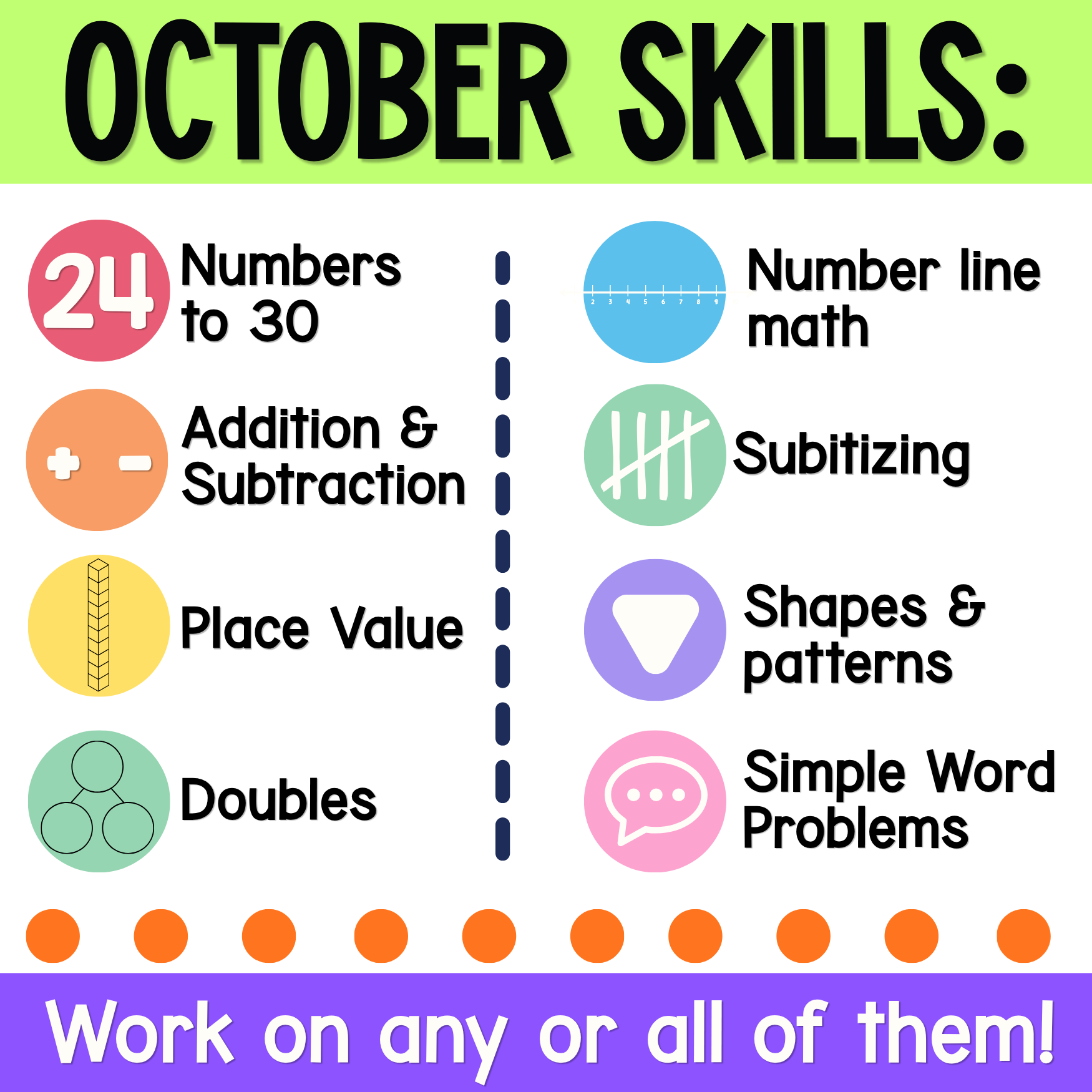 French Math Warm-Ups | October Daily Math Fluency Slides | Addition, Subtraction — image 3