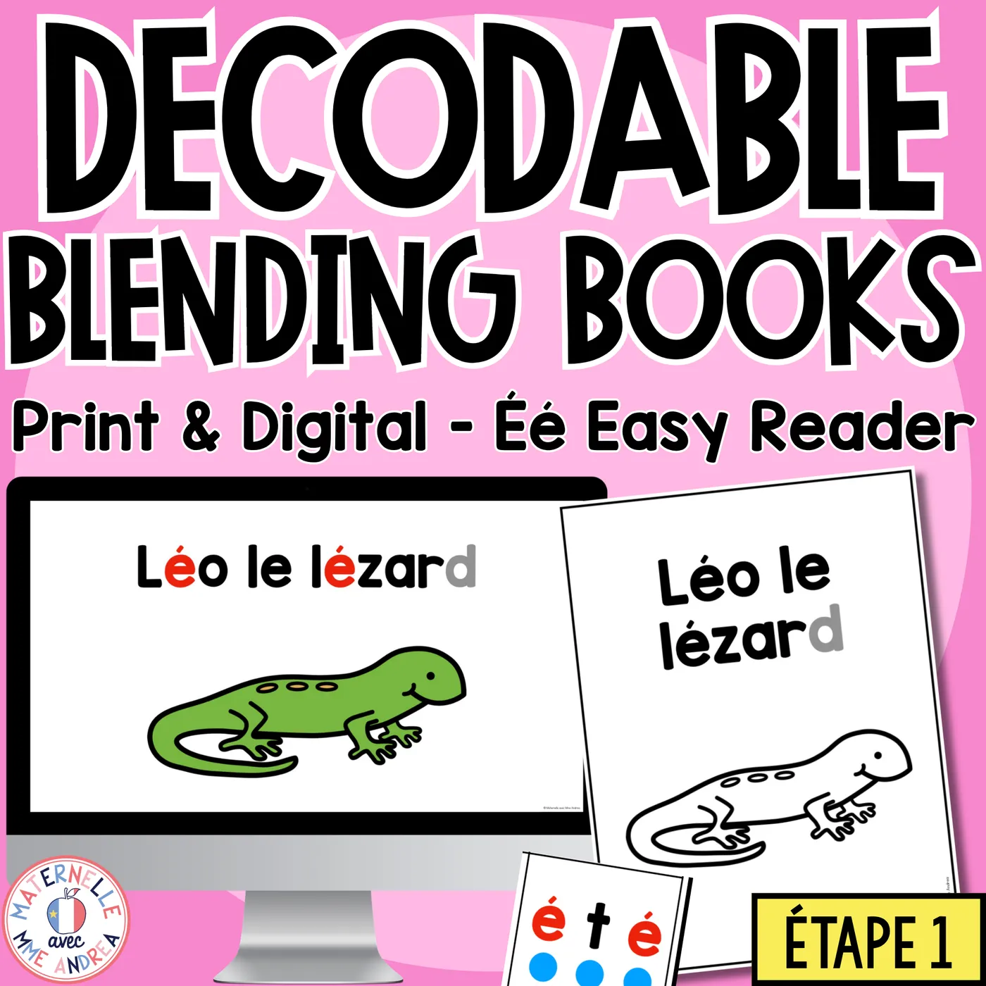 FRENCH Decodable Reader - Print/Digital - Éé (Science of Reading Decodable Book)