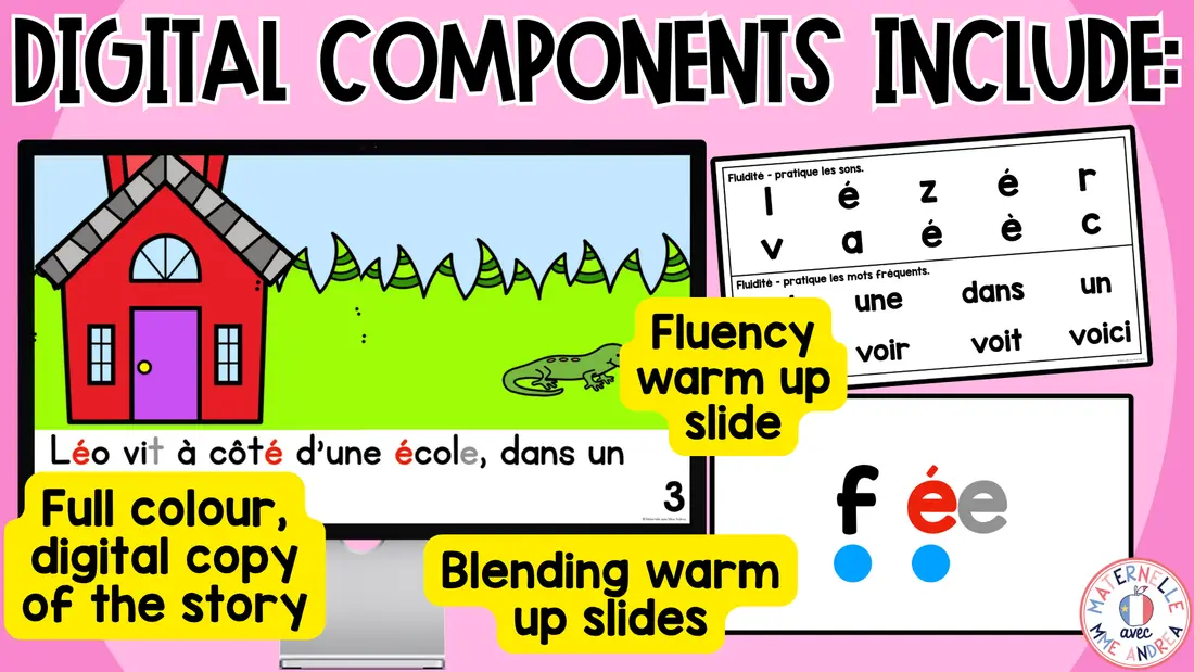 FRENCH Decodable Reader - Print/Digital - Éé (Science of Reading Decodable Book) — image 4