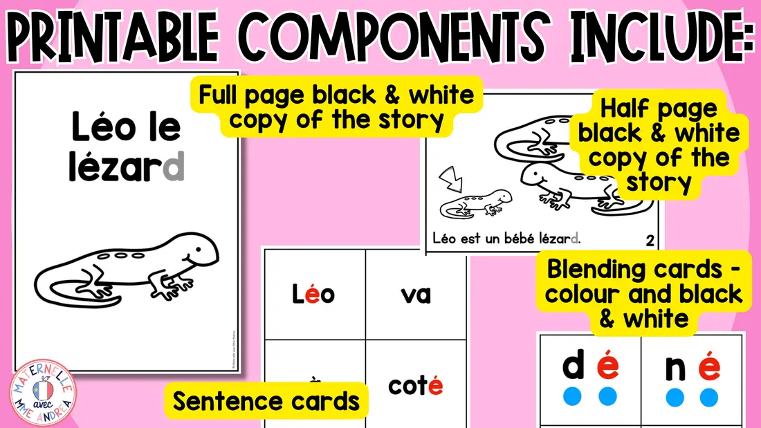 FRENCH Decodable Reader - Print/Digital - Éé (Science of Reading Decodable Book) — image 3