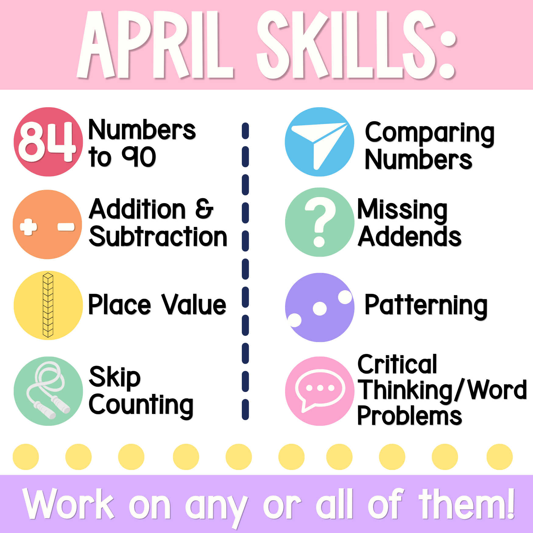French Math Warm-Ups | April Daily Math Fluency Slides | Addition, Place Value — image 3