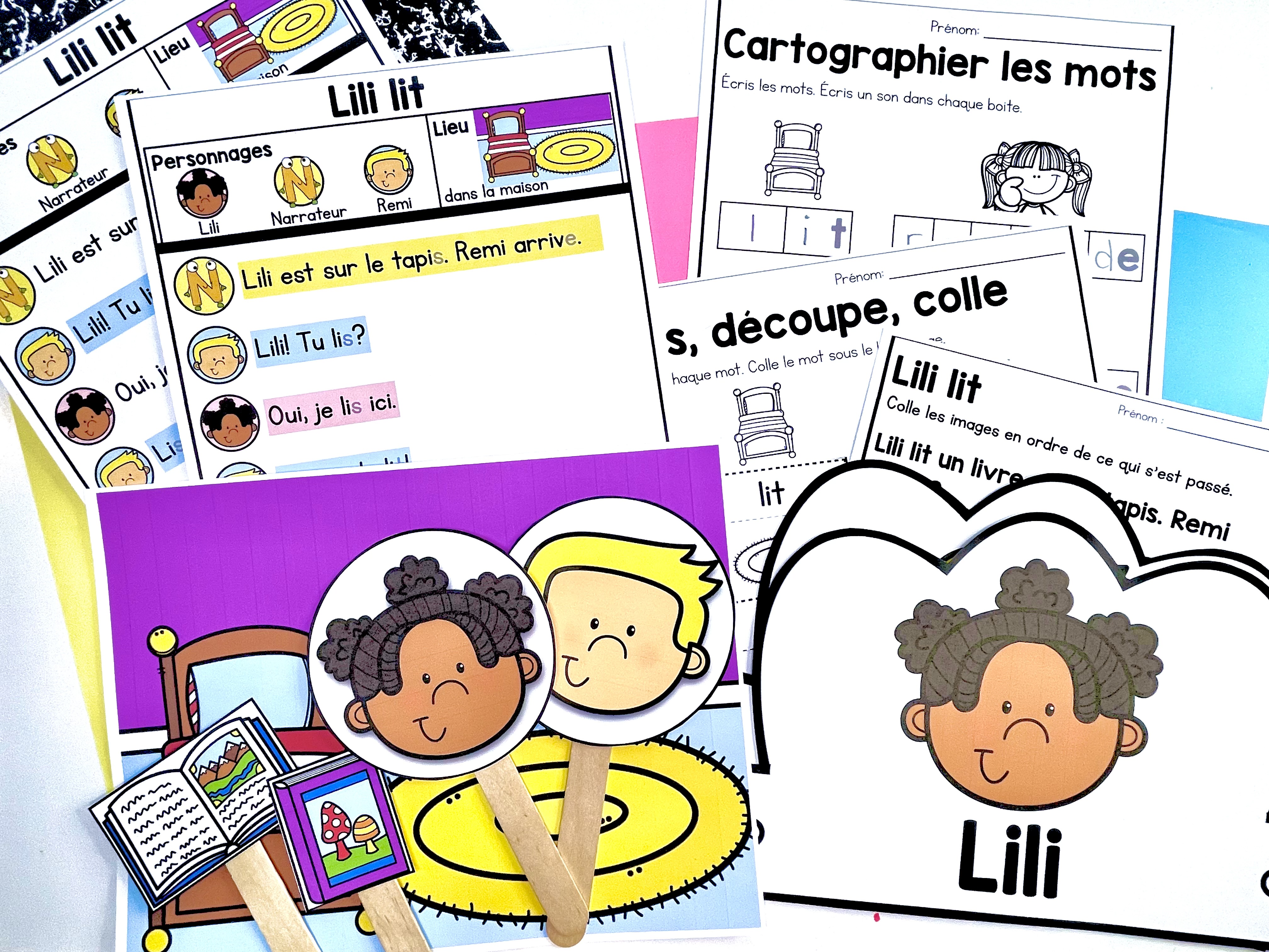 French Decodable Reader’s Theatre Scripts | Short Plays for Fluency - Ii Sound — image 9