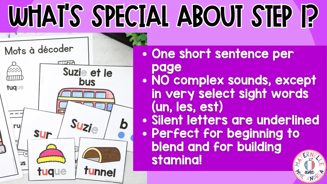 FRENCH Decodable Reader - Print & Digital - U Easy Reader (Science of Reading) — image 8
