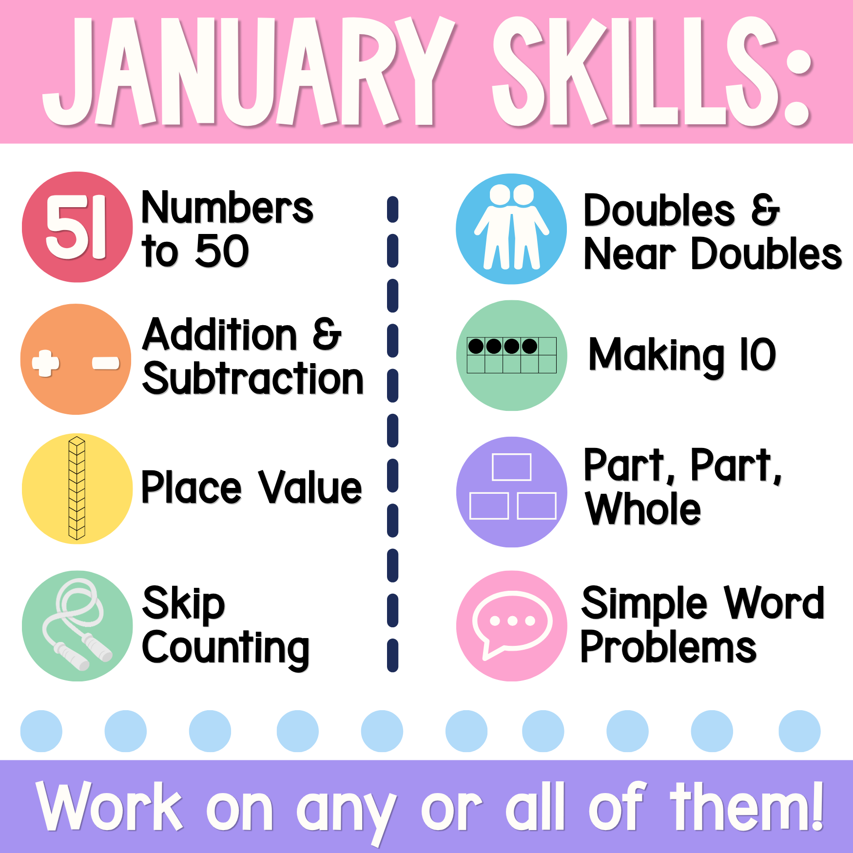 French Math Warm-Ups | January Daily Math Fluency Slides | Place Value, Addition — image 3
