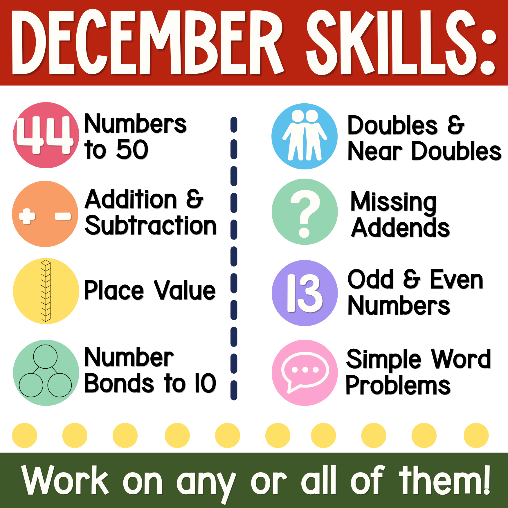 French Math Warm-Ups | December Daily Math Fluency Slides | Number Sense & More — image 3