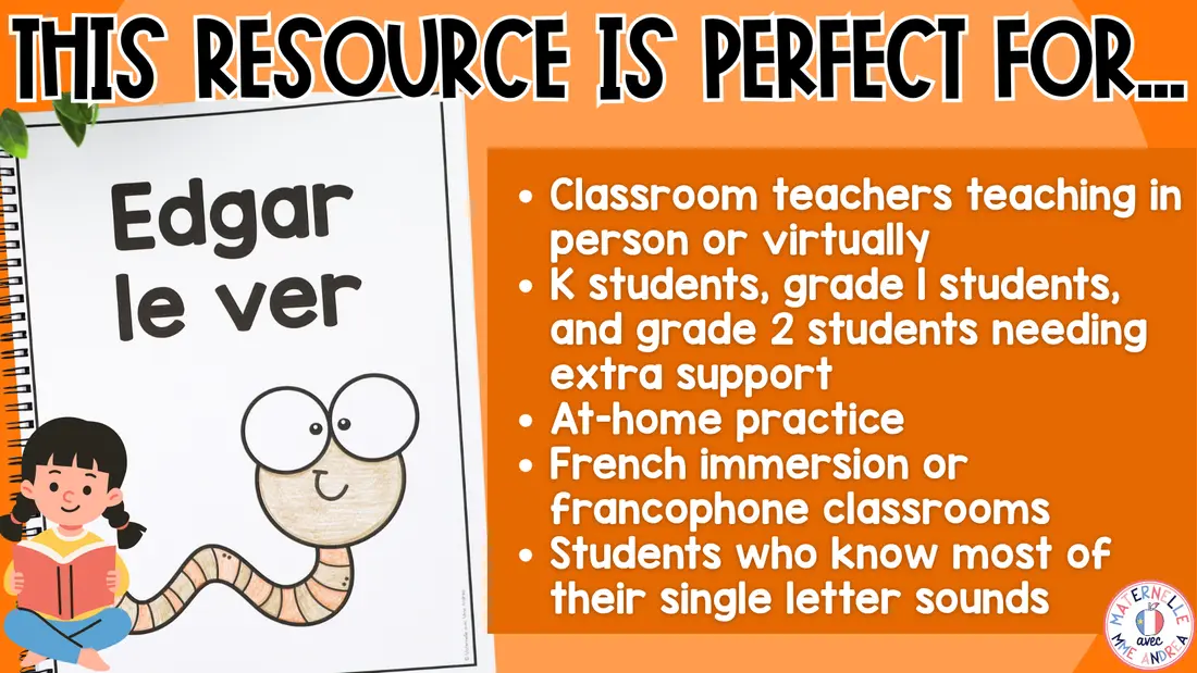 FRENCH Decodable Reader - Print/Digital - Closed syllable E (Science of Reading) — image 5