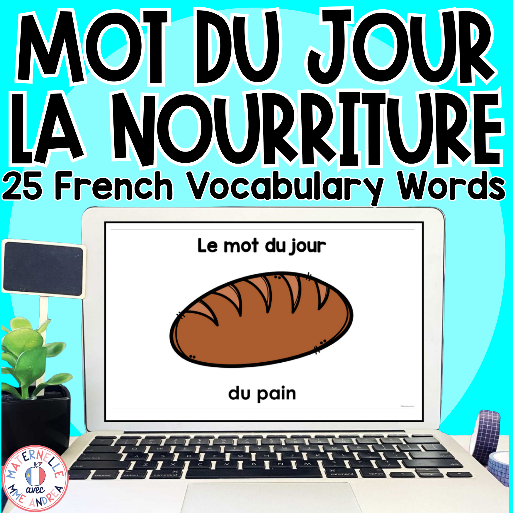 FRENCH Word of the Day - Mot du jour - la nourriture (French Food Vocabulary)