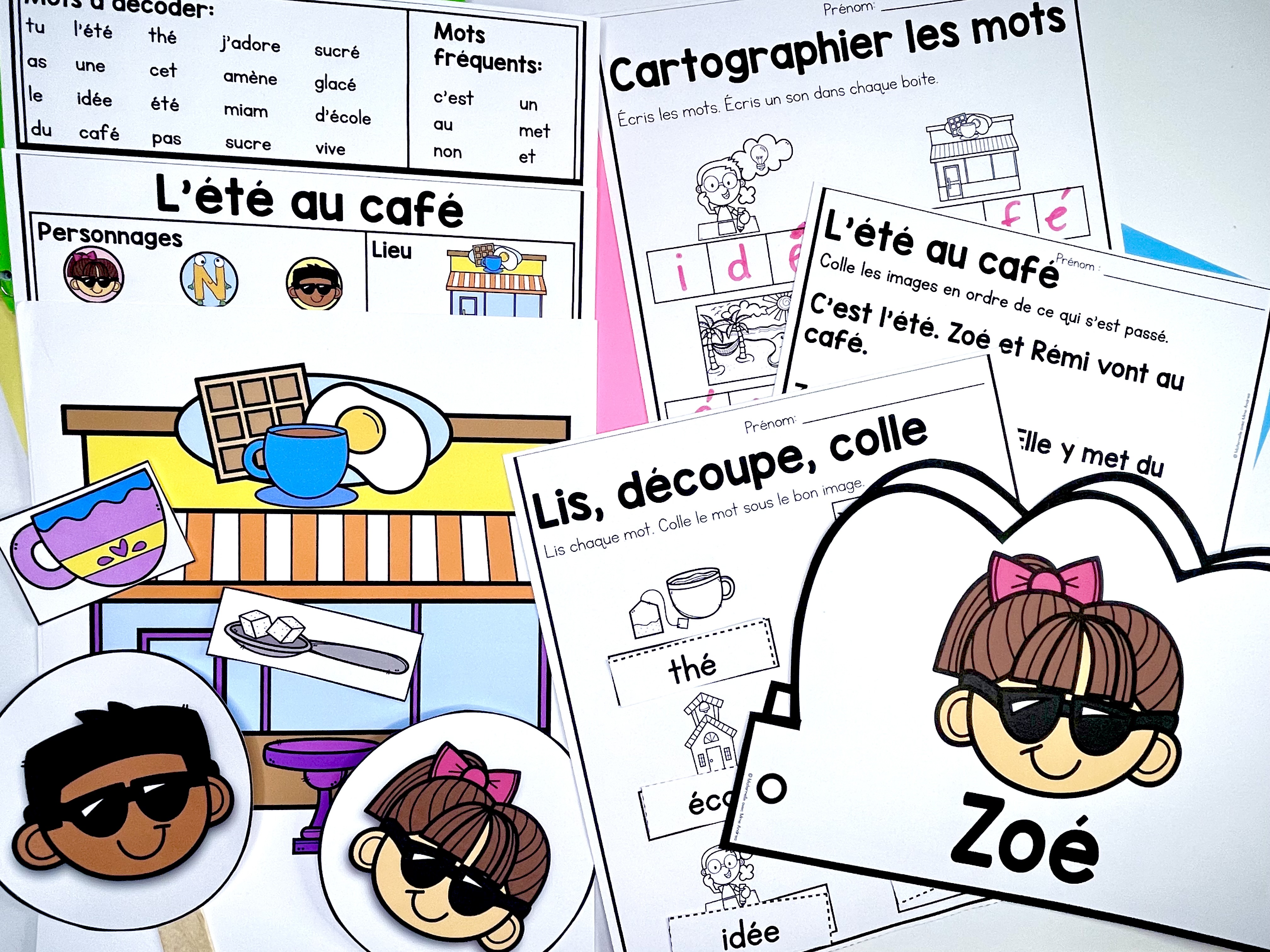 French Decodable Reader’s Theatre Scripts | Short Plays for Fluency - Éé Sound — image 8