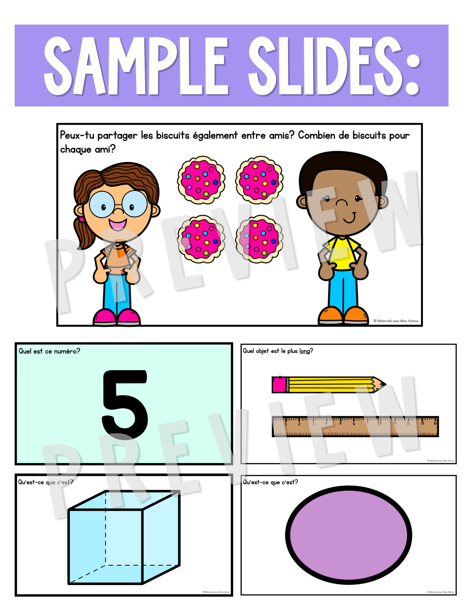 French Math Warm-Ups | February Daily Math Fluency Slides | Adding, Subtracting — image 7