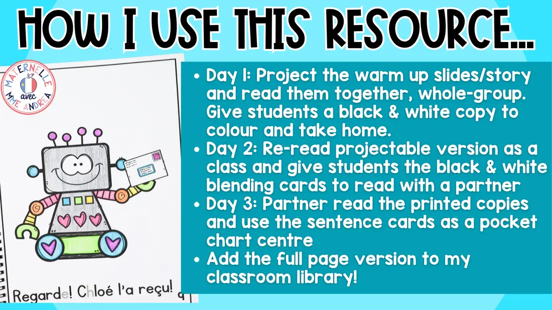 FRENCH Decodable Reader - Print & Digital - Closed O Sound (Science of Reading) — image 6
