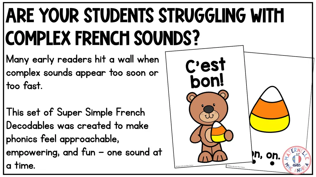 Super Simple French Decodable Books – Complex Sounds Mini Books | French Phonics — image 2