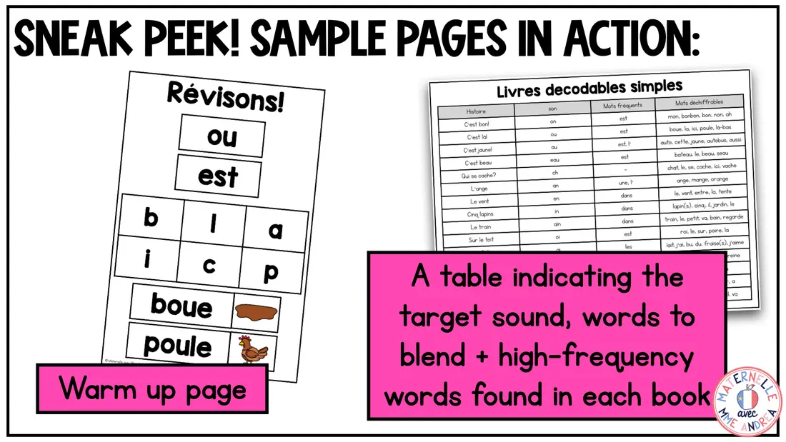Super Simple French Decodable Books – Complex Sounds Mini Books | French Phonics — image 7