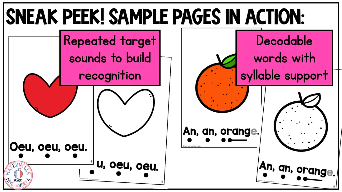 Super Simple French Decodable Books – Complex Sounds Mini Books | French Phonics — image 6