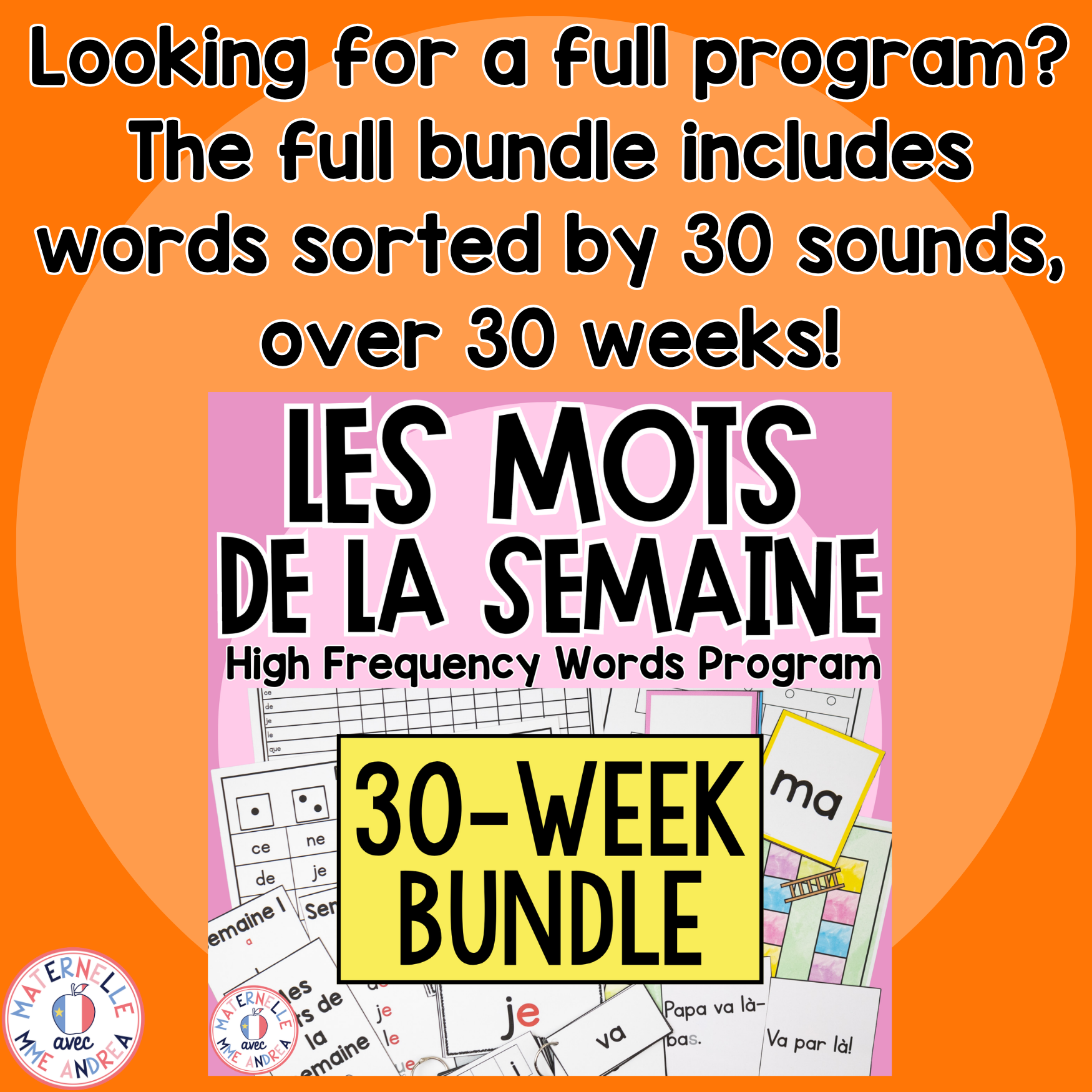 French High Frequency Words Phonics Program | Weeks 5-8 | French Sight Words — image 4