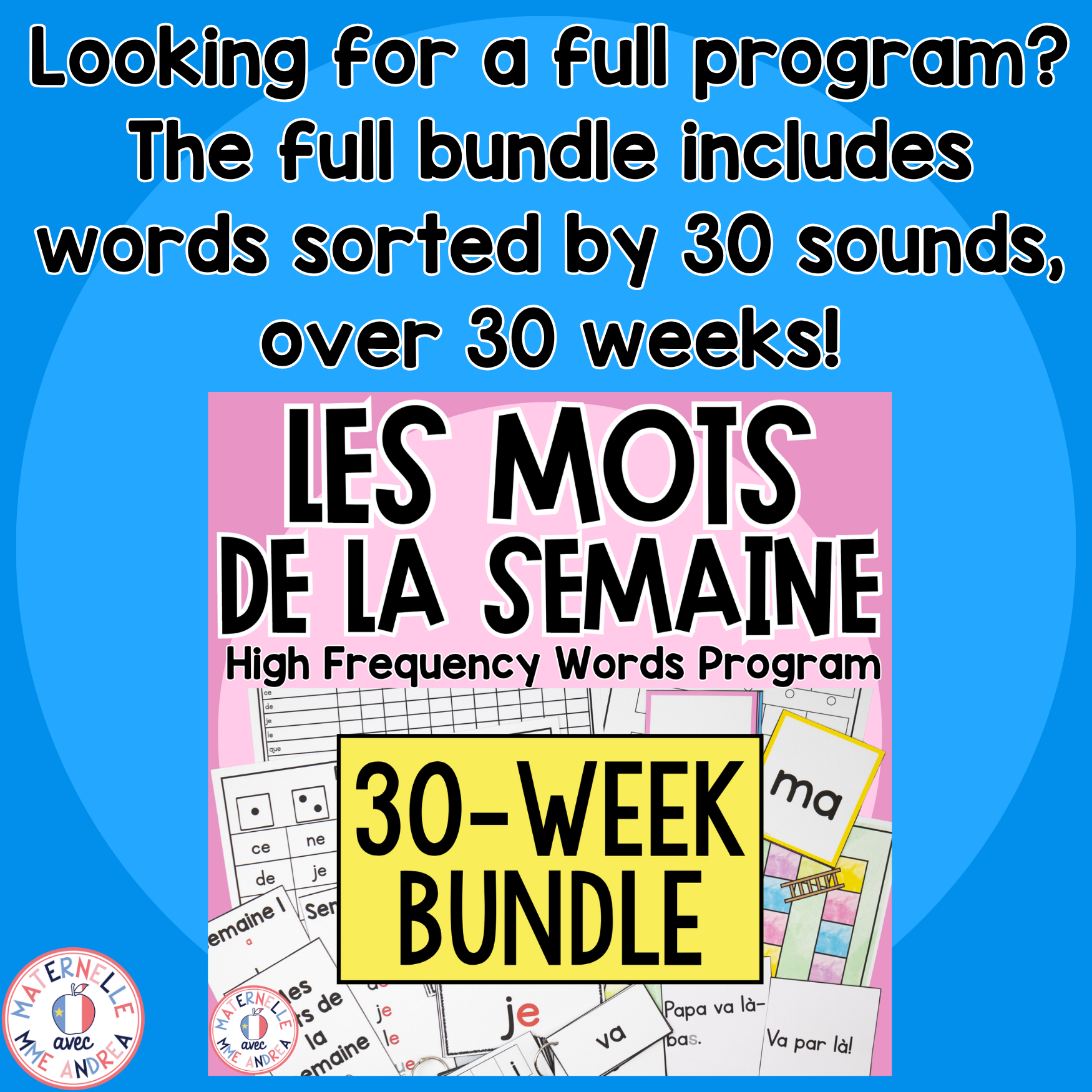 French High Frequency Words Phonics Program | Weeks 21-24 | French Sight Words — image 4