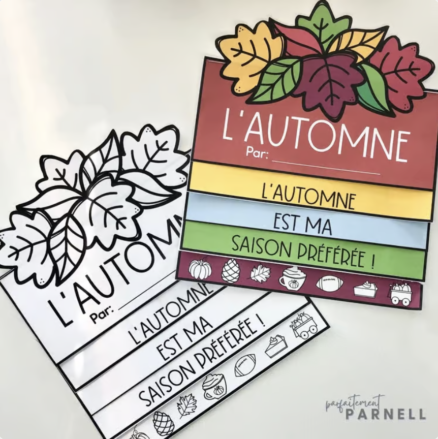 French Autumn Flip Book | l'automne — image 3