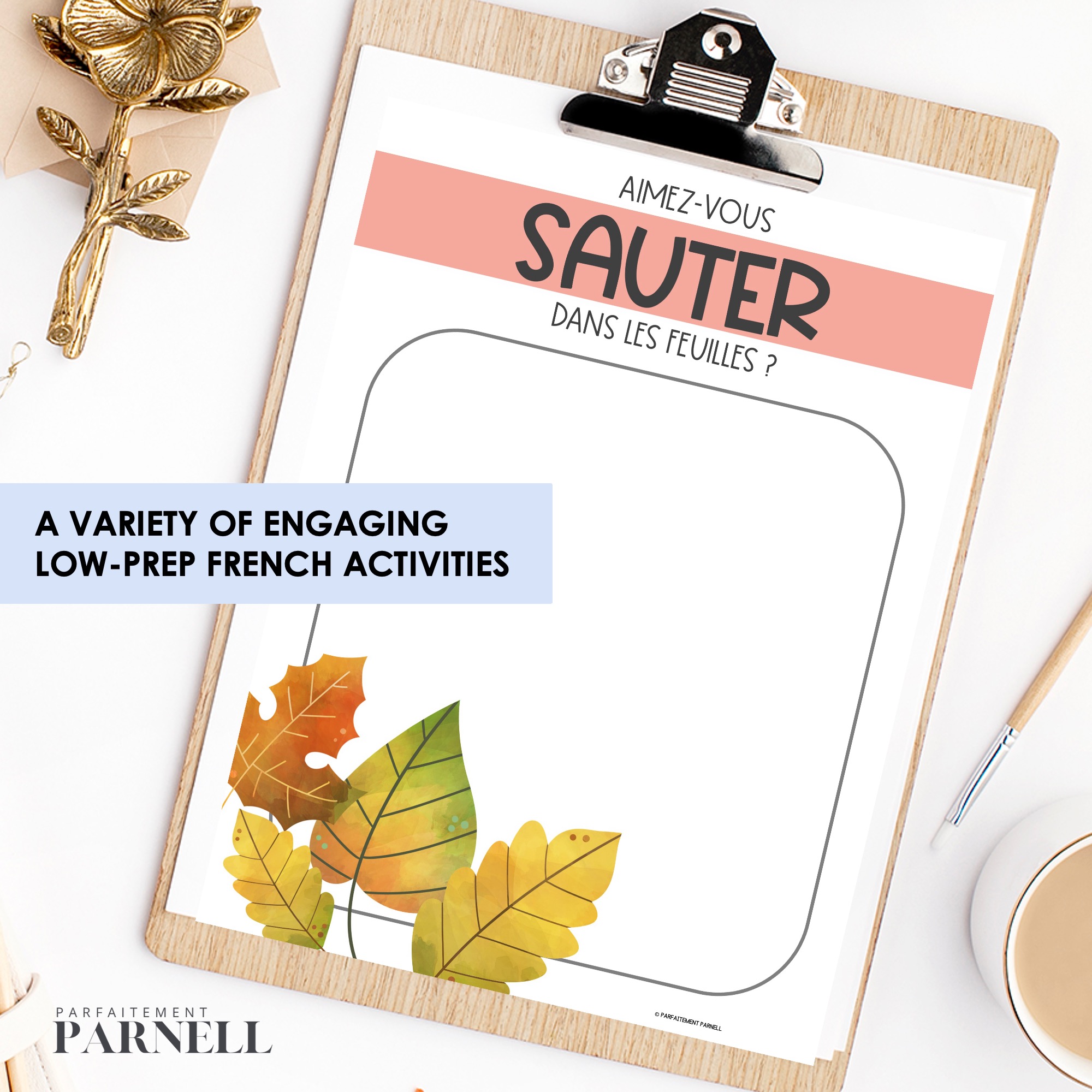 Supply Teacher Solutions | French Immersion Resource Pack | Autumn Edition — image 4