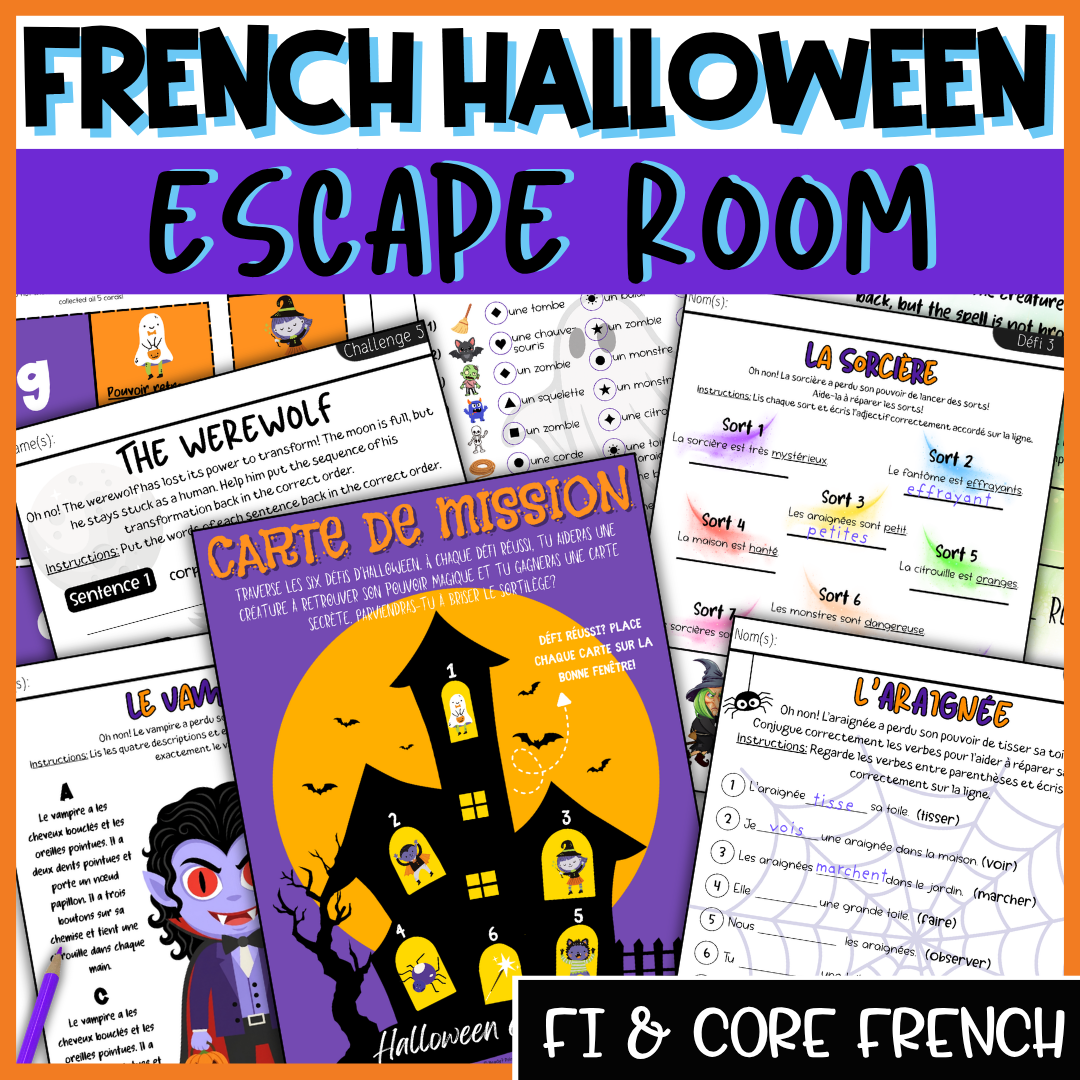 French Halloween Escape Room — image 2