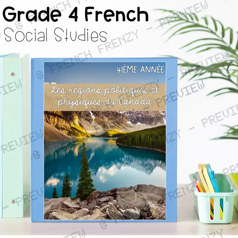French Political and Physical Regions of Canada Unit - Grade 4 Ontario Social Studies — image 6