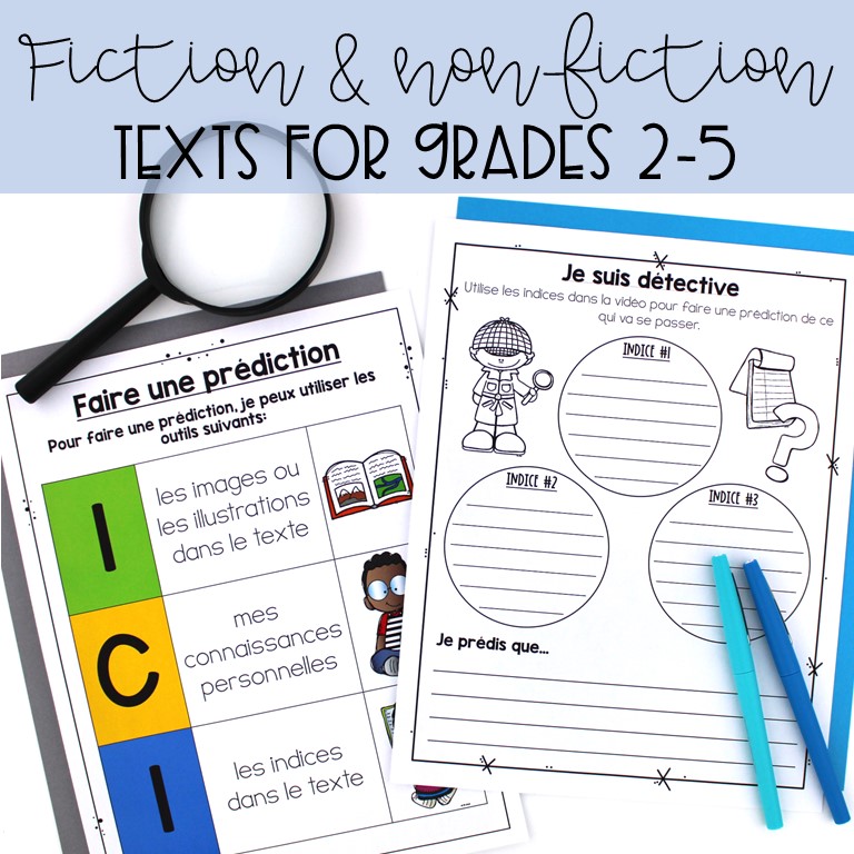 French Reading Strategies - Making Predictions Unit - Lessons and Activities — image 4